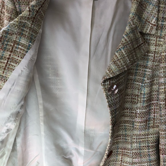 Tahari Arthur S. Levine Tweed Blazer - Picture 6 of 8